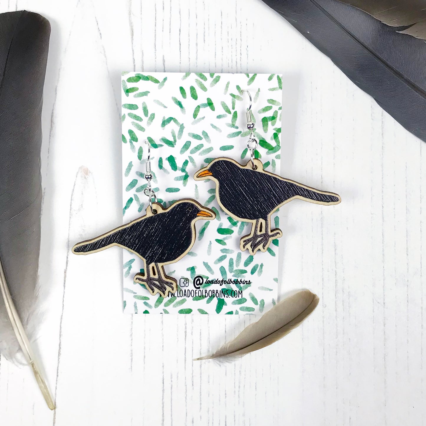 Blackbird Earrings