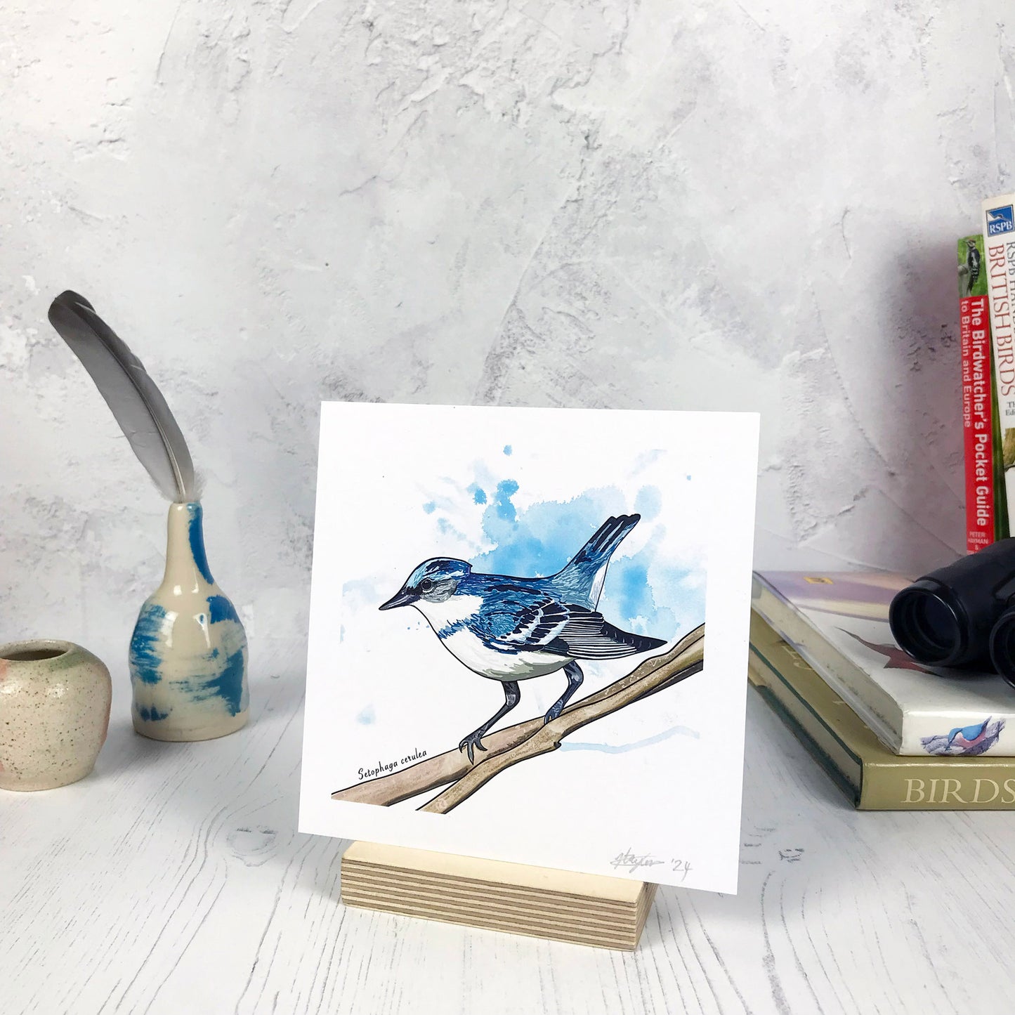 Cerulean Warbler Print