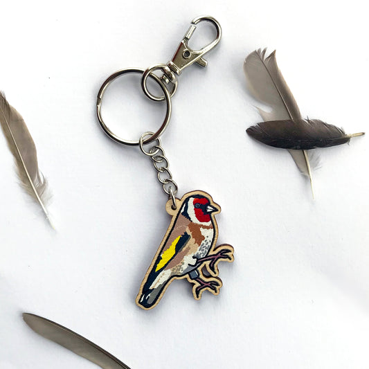 Goldfinch Key ring