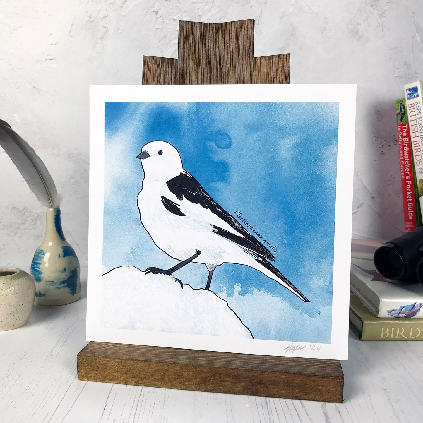 Snow Bunting Print