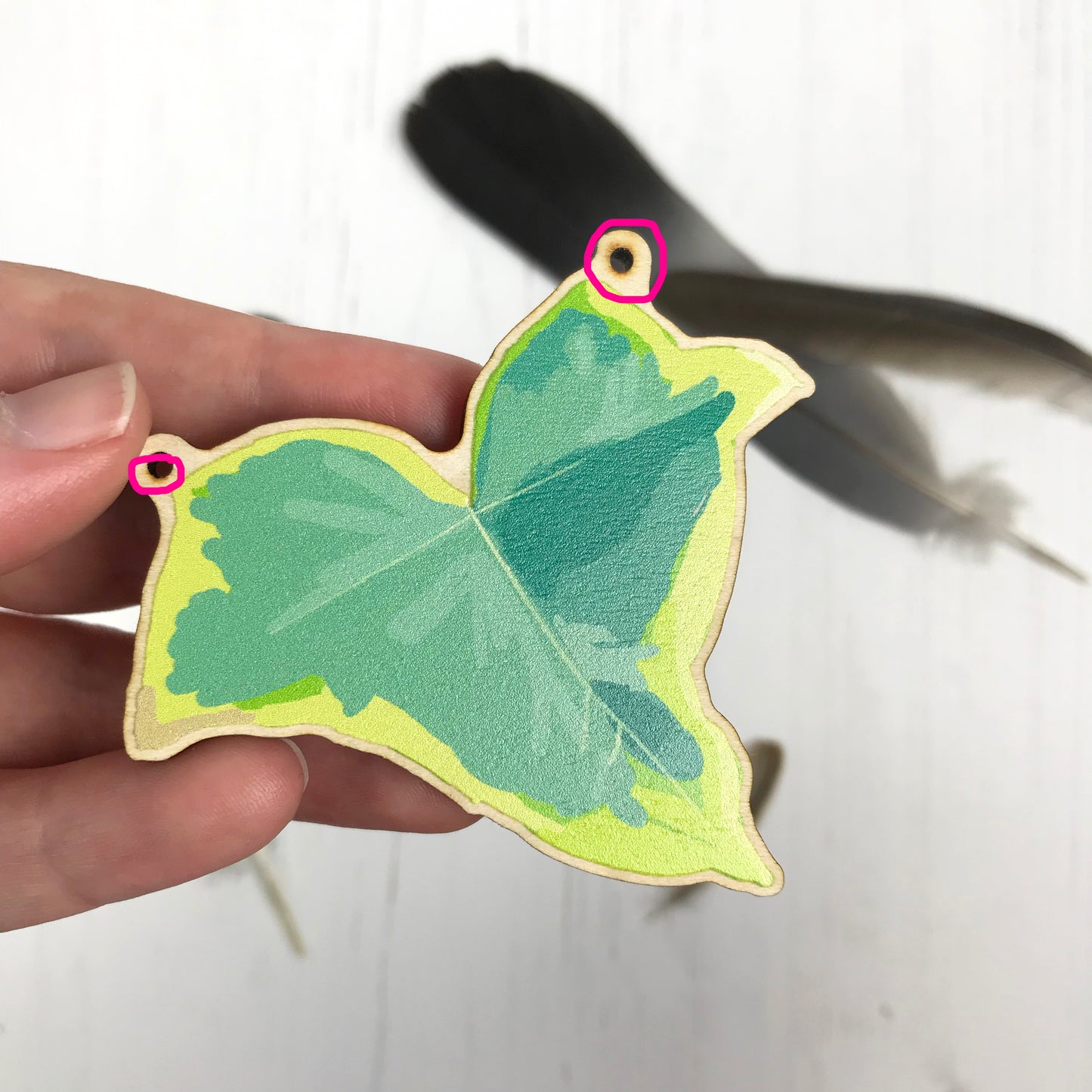 SECOND - Small Ivy and Pick Your Own Insect Necklace