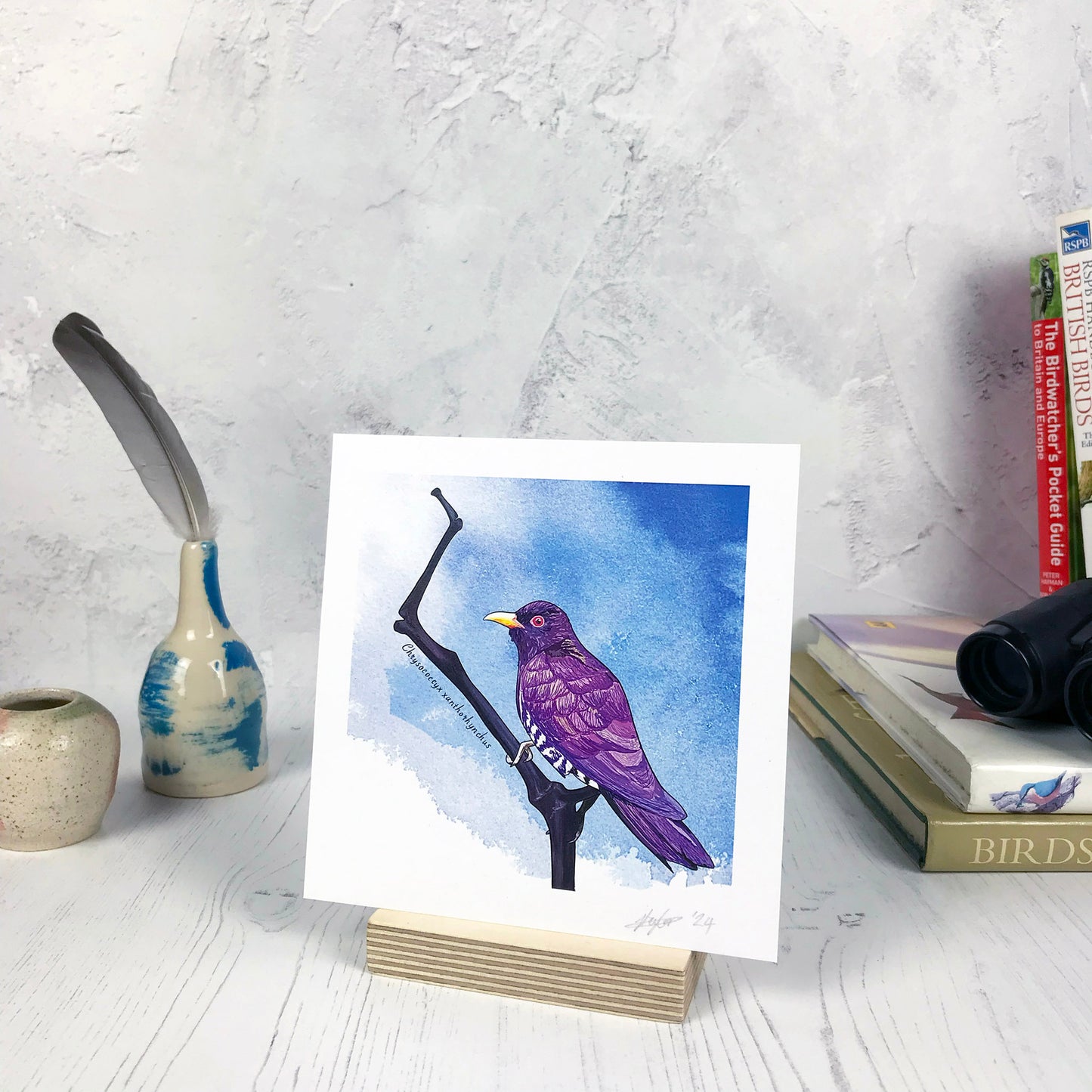 Violet Cuckoo Print