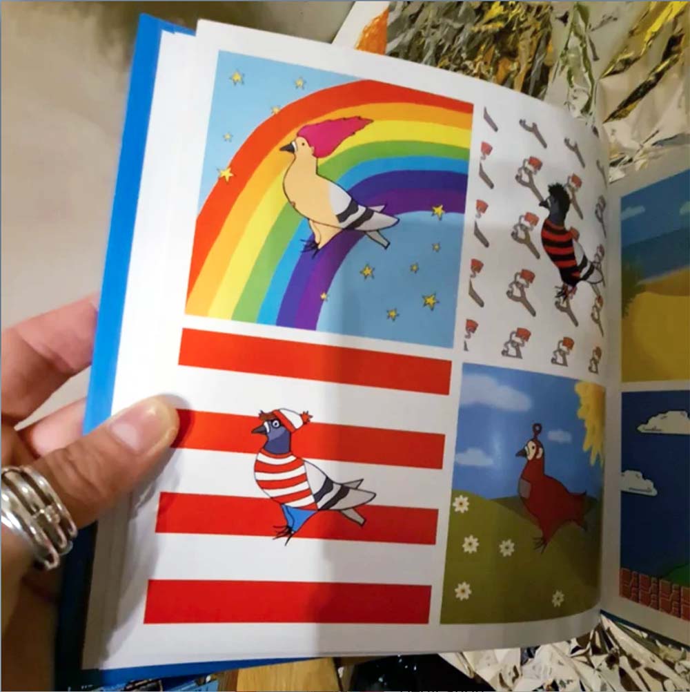 Customer photo of the inside of 100 days of coosplay book by Loadofolbobbins.