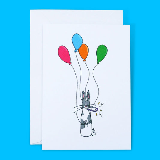 Party Bunny Card