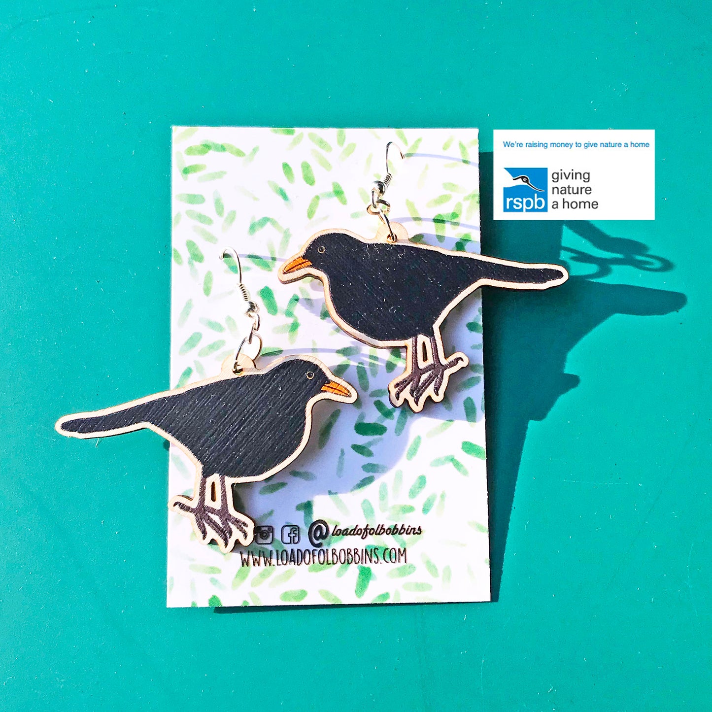 SECOND - Blackbird Earrings