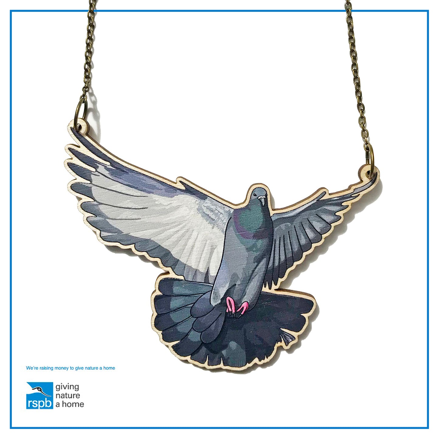 Flying Pigeon Necklace